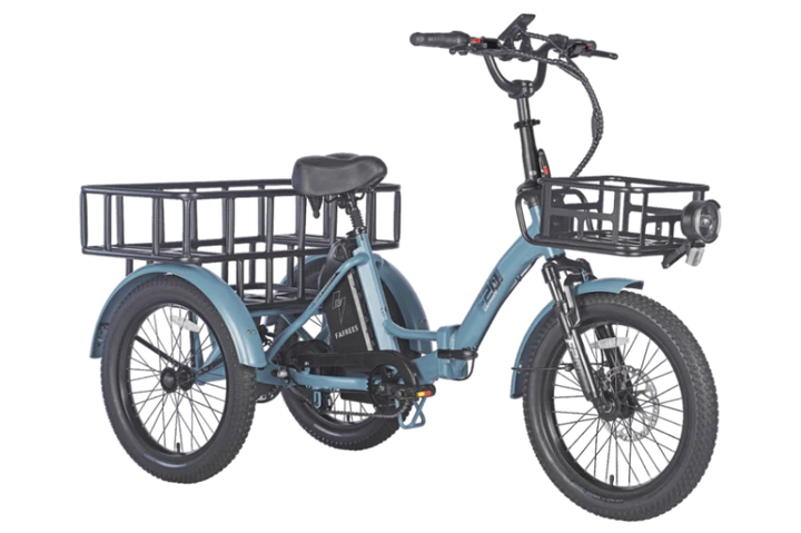 Fafrees F20 MATE Fat Tyre E-Bike in Gunmetal Black-enlarged rear rack