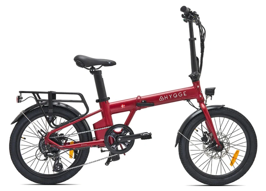 HYGGE VIRUM E-Bike in Sangria Red - Prime Pedals