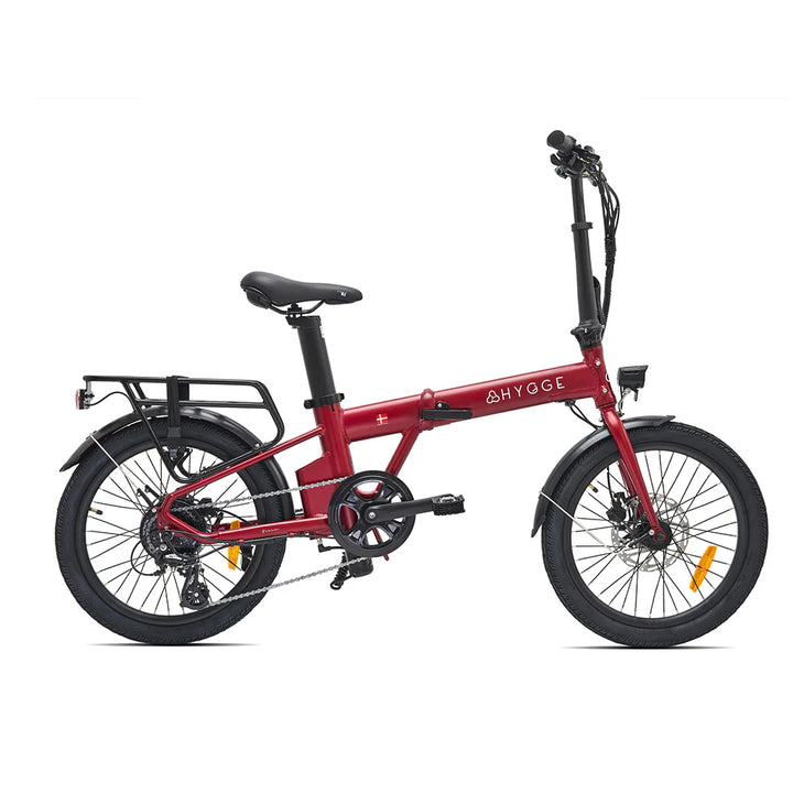 HYGGE VIRUM E-Bike in Sangria Red - Prime Pedals