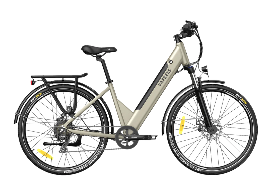 Fafrees F28 Pro City E-Bike in Titanium Gold