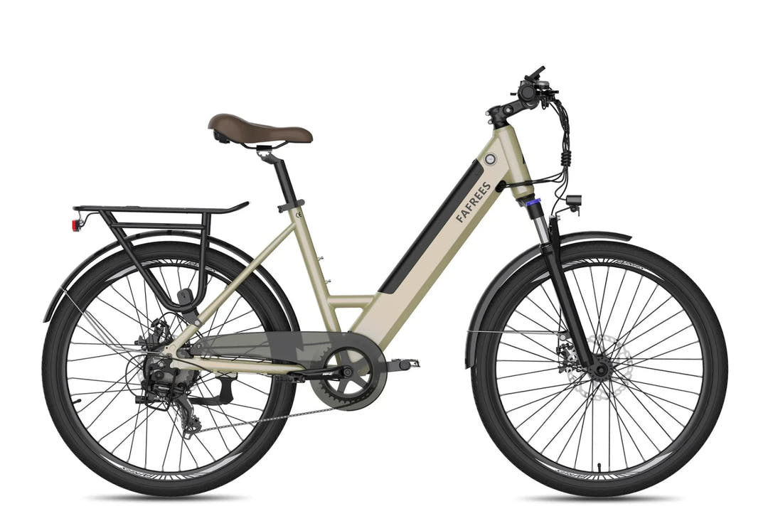 Fafrees F26 Pro City E-Bike in Titanium Gold