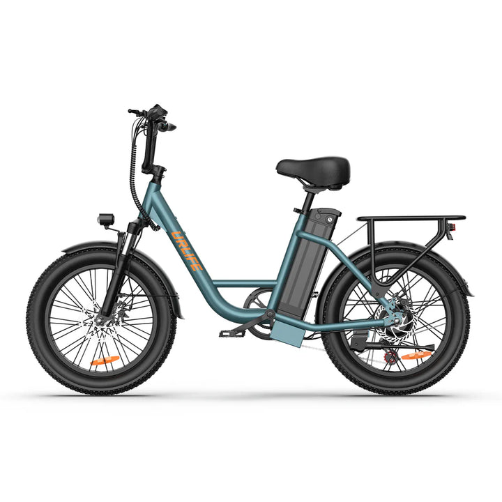 URLIFE E20 Fat Tyre E-Bike in Green