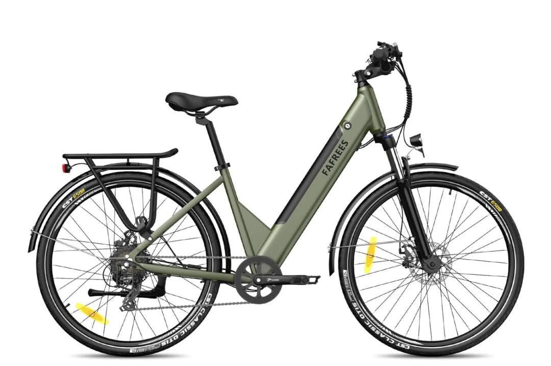 Fafrees F28 Pro City E-Bike in Dark Green