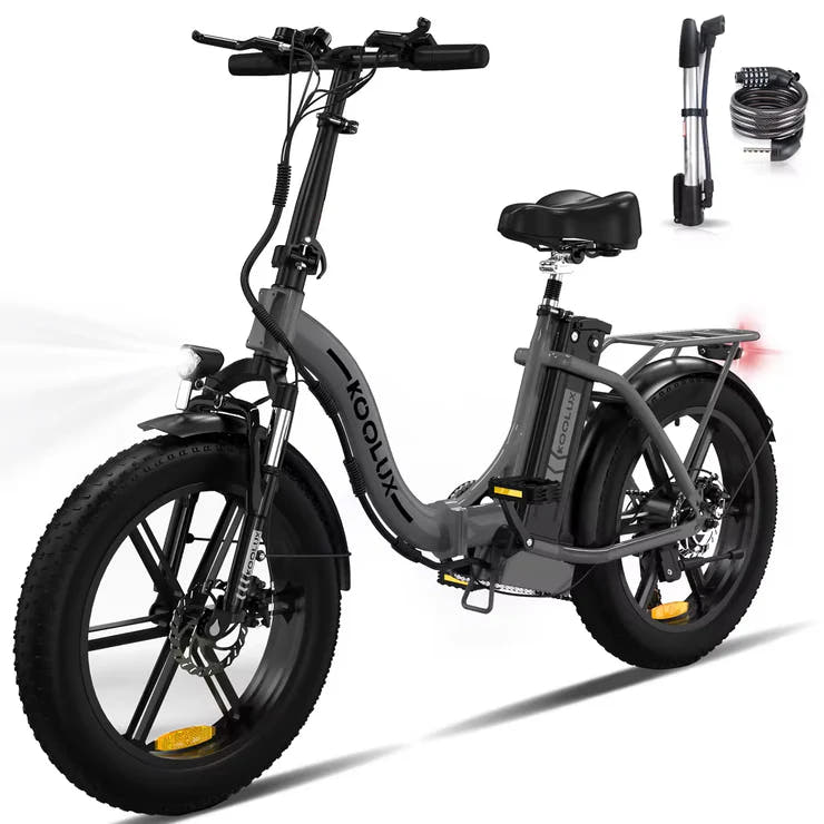 Koolux BK6S 4.0 250W 20″ Fat Tyre Folding E-Bike
