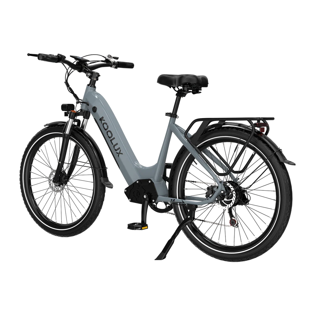Koolux X2 City E-Bike in Grey-