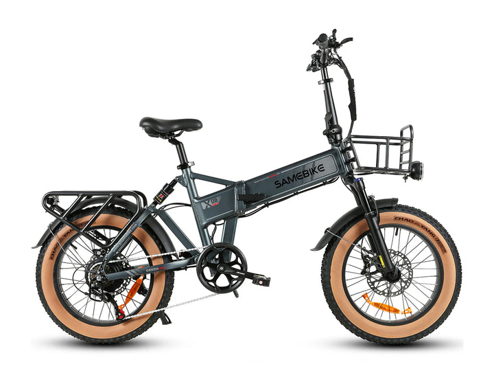 SAMEBIKE XWLX09-II Folding E-Bike in Grey