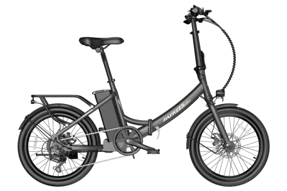 Fafrees F20 Light Fat Tyre E-Bike in Gunmetal Black
