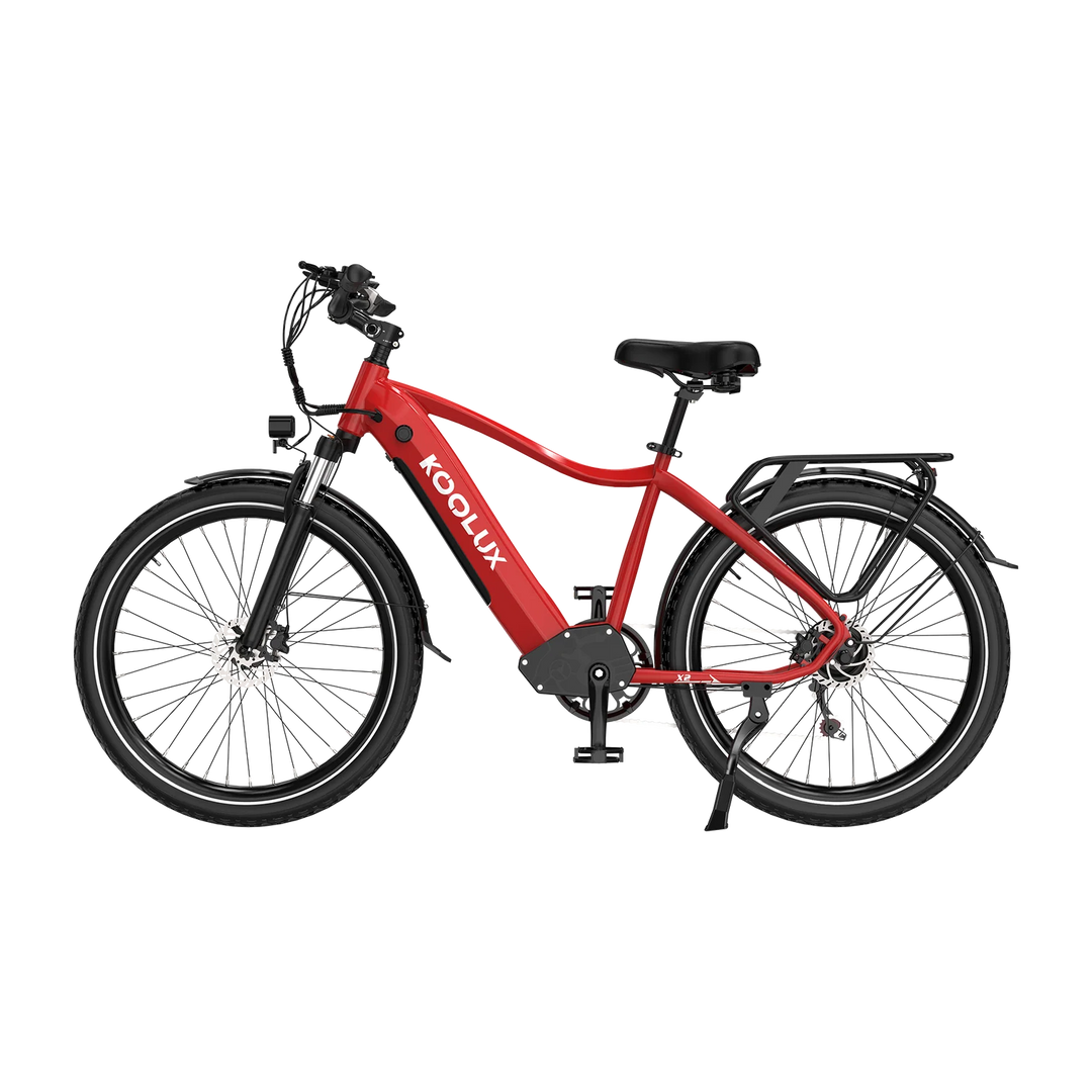 Koolux X3 City E-Bike in Red