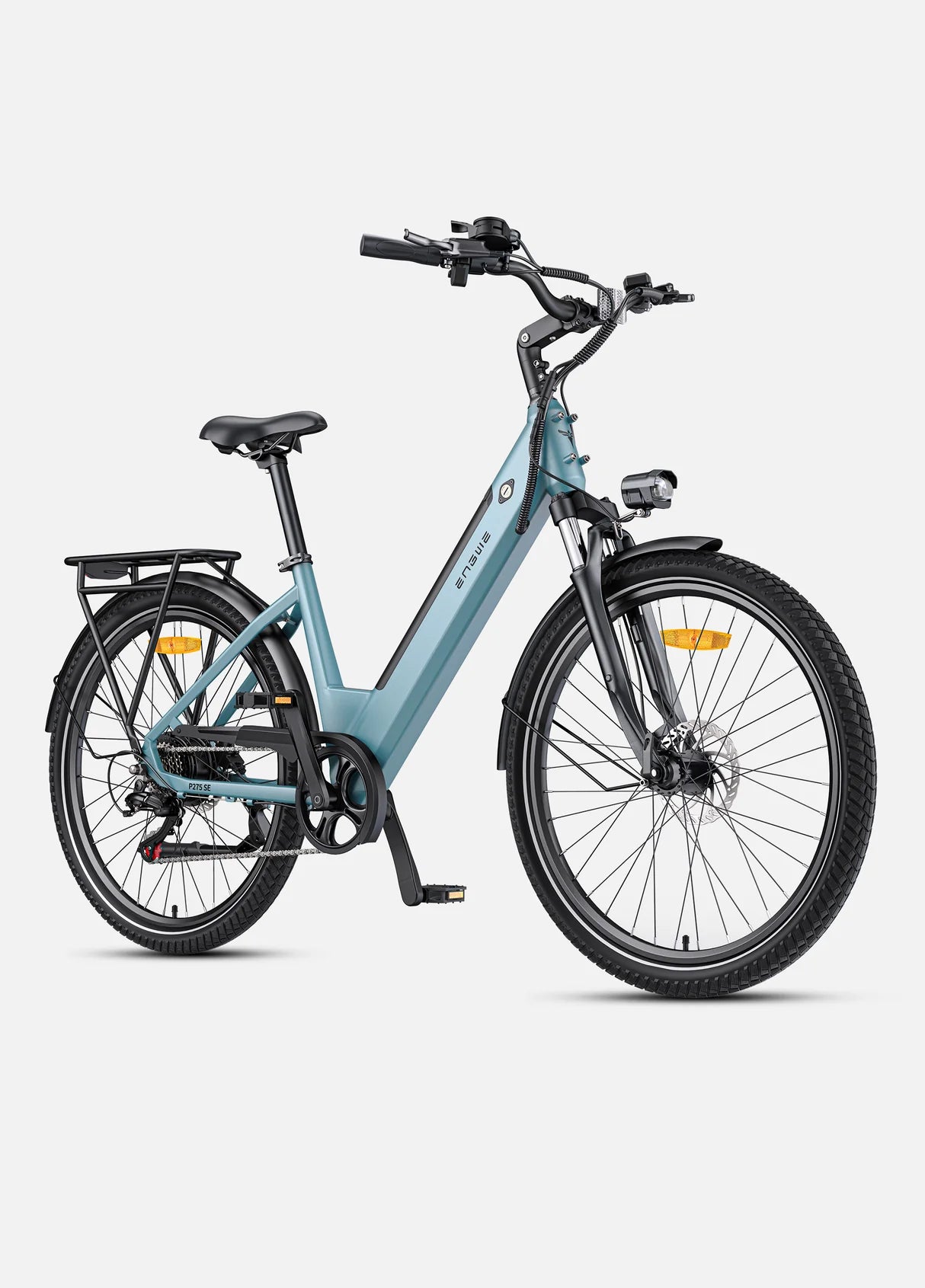 ENGWE P275 SE City E-Bike in Sky Blue - Prime Pedals