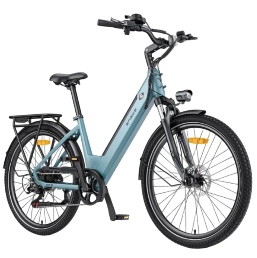 ENGWE P275 SE City E-Bike in Sky Blue - Prime Pedals
