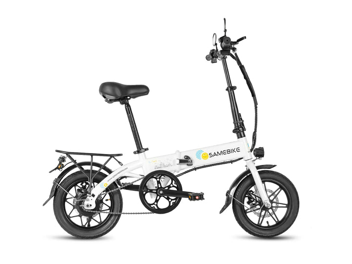 SAMEBIKE YINYU14 City E-Bike in White