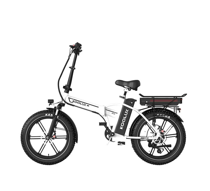 Koolux X11 Fat Tyre E-Bike in White